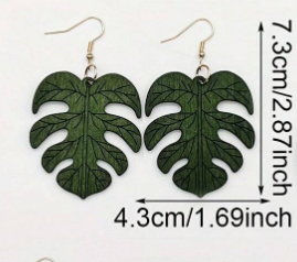🌿 Pendientes Bohemios – Madera & Diseño Geométrico