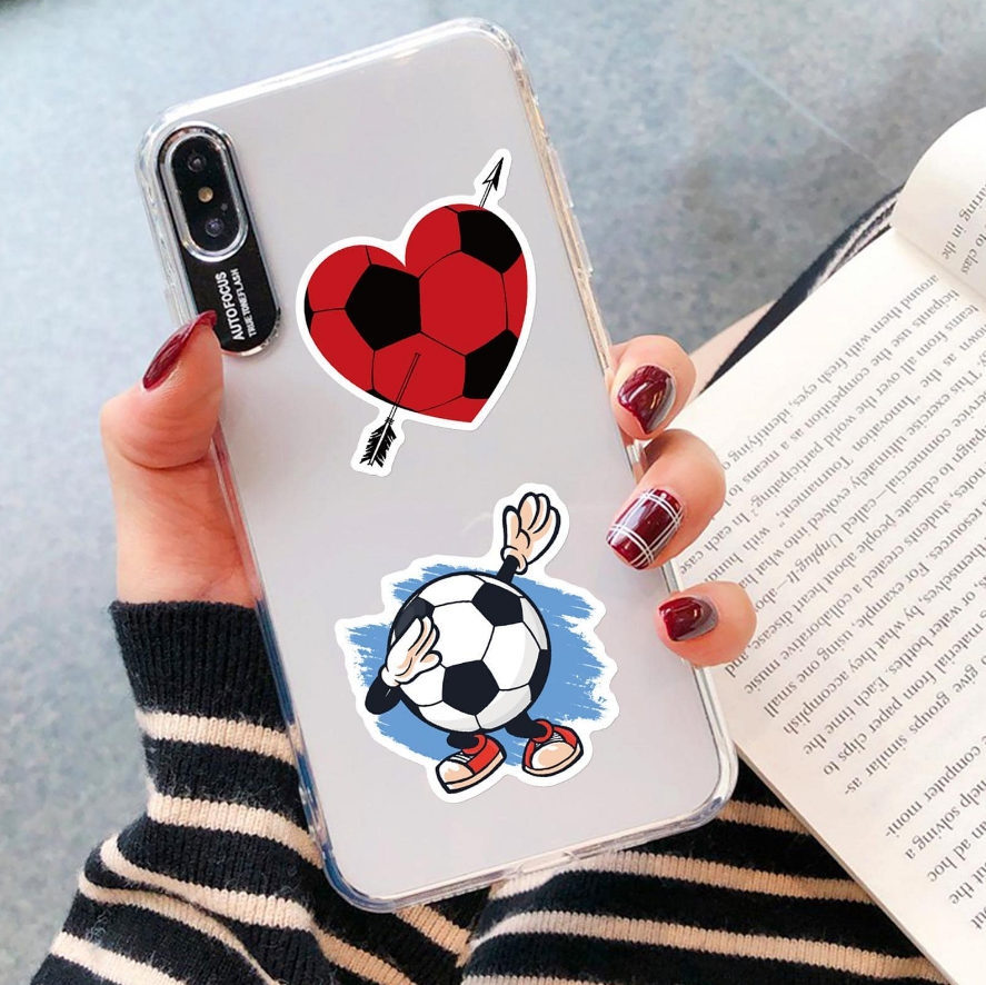 ⚽ Stickers Fútbol – Pack de 10 Unidades & Estilo Deportivo