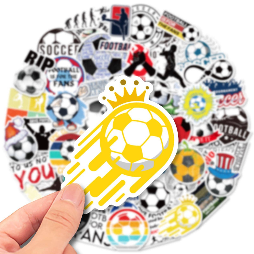 ⚽ Stickers Fútbol – Pack de 10 Unidades & Estilo Deportivo