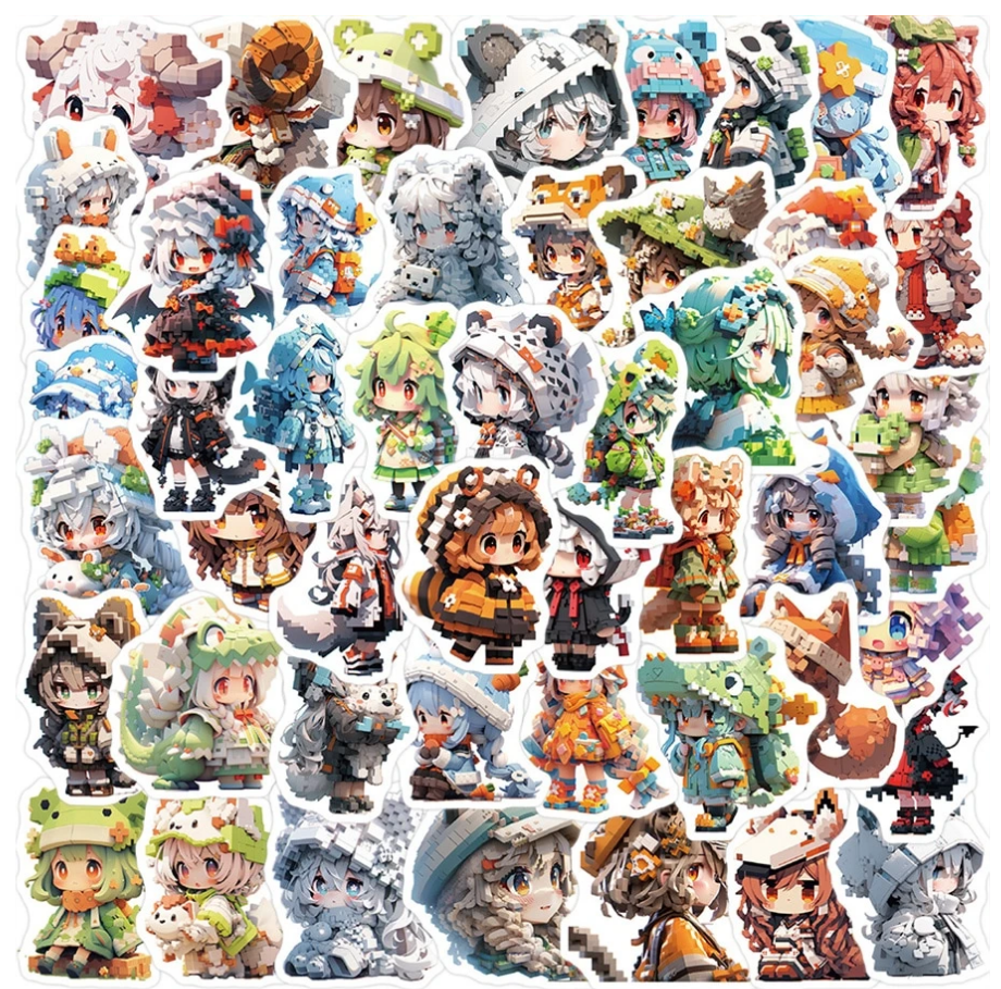 🧝‍♂️ Stickers Exploradores Fantasía – Pack de 10 Unidades & Estilo Aventurero