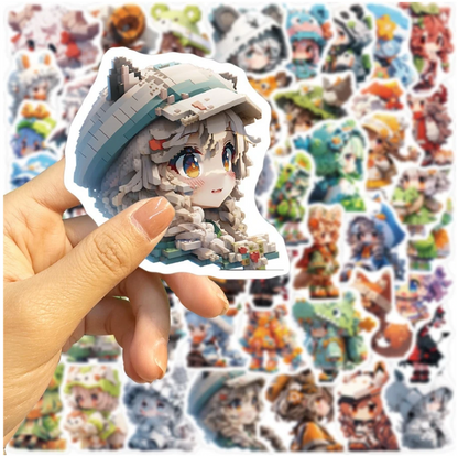 🧝‍♂️ Stickers Exploradores Fantasía – Pack de 10 Unidades & Estilo Aventurero