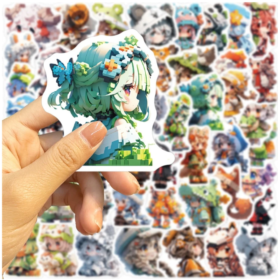 🧝‍♂️ Stickers Exploradores Fantasía – Pack de 10 Unidades & Estilo Aventurero