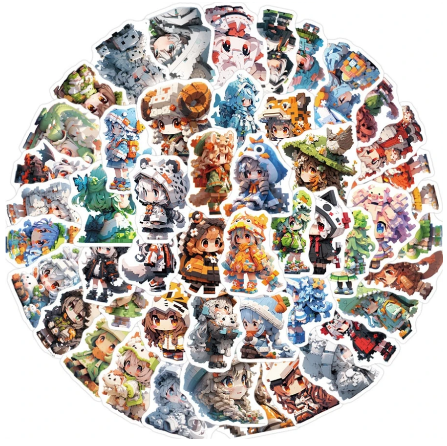 🧝‍♂️ Stickers Exploradores Fantasía – Pack de 10 Unidades & Estilo Aventurero
