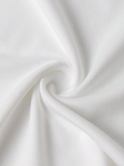 🌺 Camiseta Corta de Manga Corta con Patrón Floral