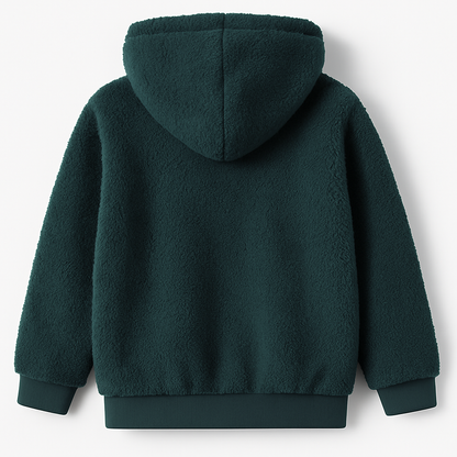 🧥 Chaqueta Infantil – Teddy Reversible con Capucha