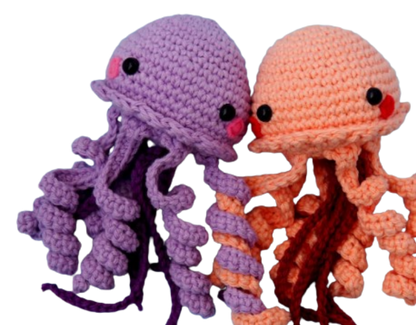 🐙 Medusas de Colores – Amigurumis Hechos a Mano