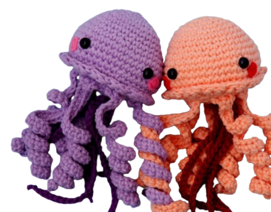 🐙 Medusas de Colores – Amigurumis Hechos a Mano