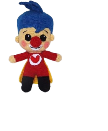 🎪 Payaso Plim Plim – Amigurumi Hecho a Mano