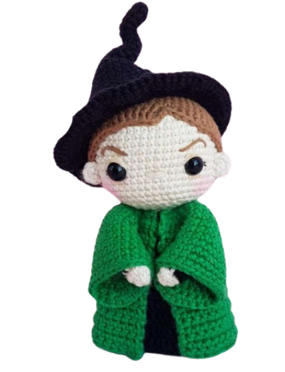 🧙‍♀️ Minerva McGonagall – Amigurumi Hecho a Mano