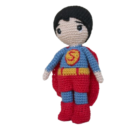 🦸‍♂️ Amigurumi Superman – Hecho a Mano