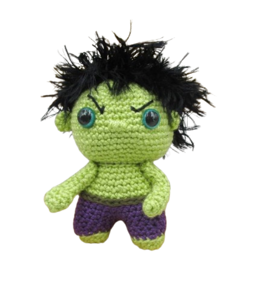 💚 Hulk – Amigurumi Hecho a Mano