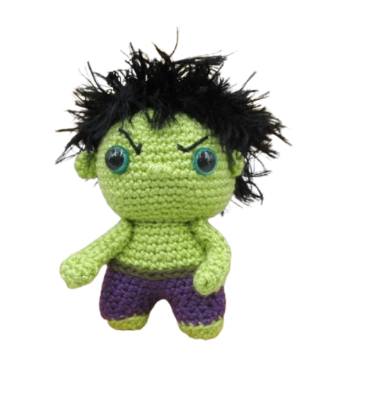 💚 Hulk – Amigurumi Hecho a Mano