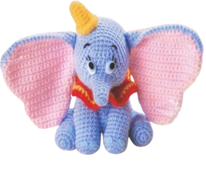 🐘 Dumbo – Amigurumi Hecho a Mano