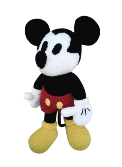🐭 Mickey Mouse – Amigurumi Hecho a Mano