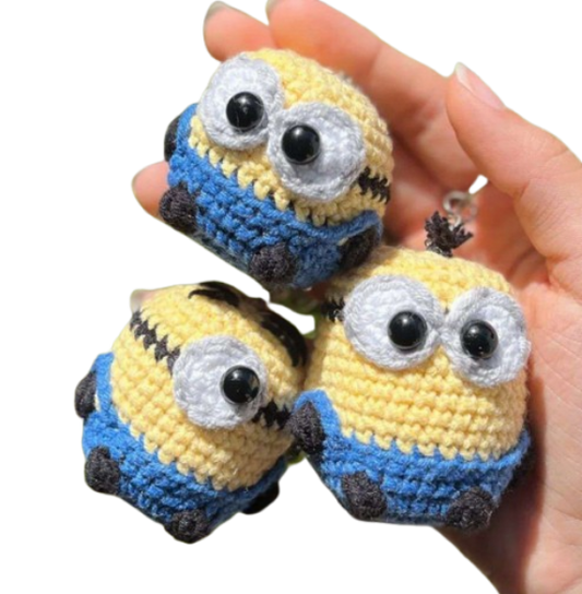 💛🔵 Pack Minions – Amigurumis Hechos a Mano