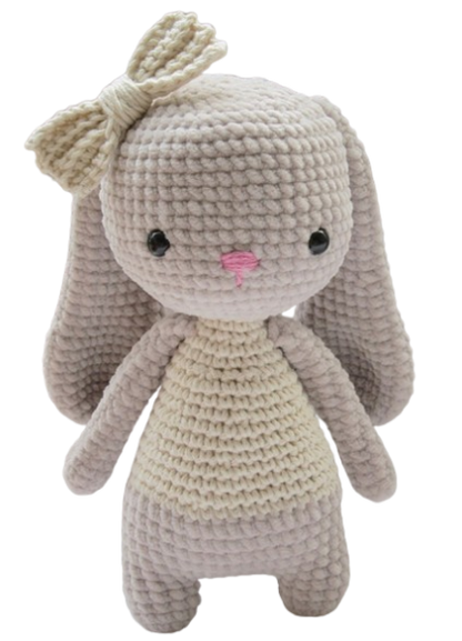 🐰 Conejita Dulzura – Amigurumi de Peluche Suave Hecho a Mano
