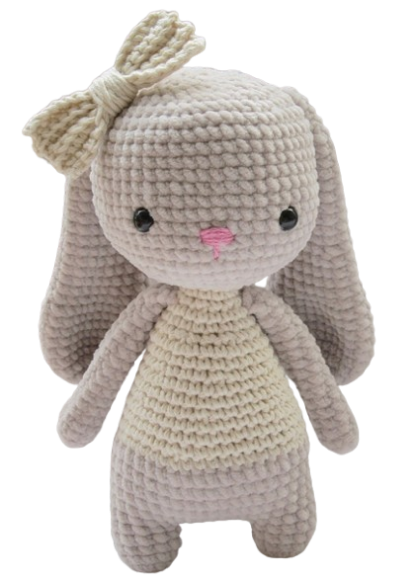 🐰 Conejita Dulzura – Amigurumi de Peluche Suave Hecho a Mano