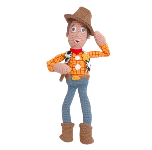 🤠 Amigurumi Woody – Toy Story Hecho a Mano