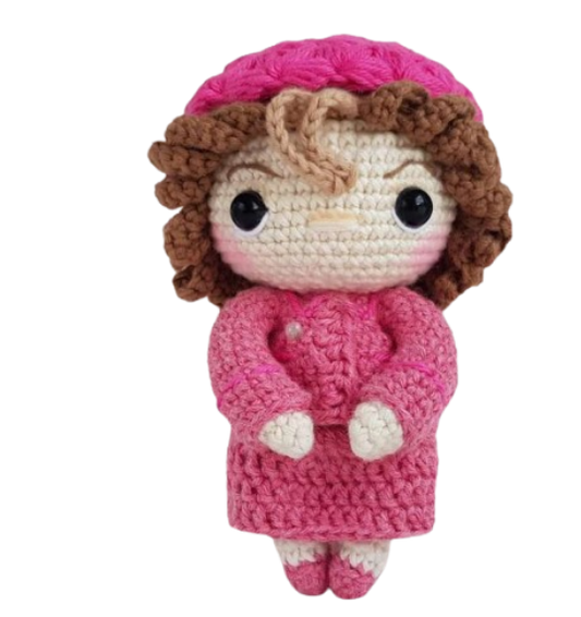 💗 Dolores Umbridge – Amigurumi Hecho a Mano
