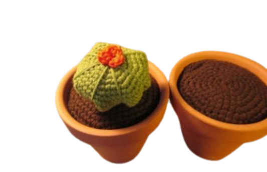 🌵 Cactus en Macetero – Amigurumi Hecho a Mano