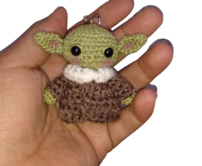🛸💚 Baby Yoda – Amigurumi Hecho a Mano