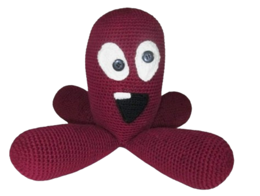 🐙 Amigurumi Pulpo de Pocoyó – Hecho a Mano