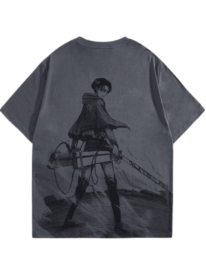 🖤 Polera Oversized “Levi Ackerman”