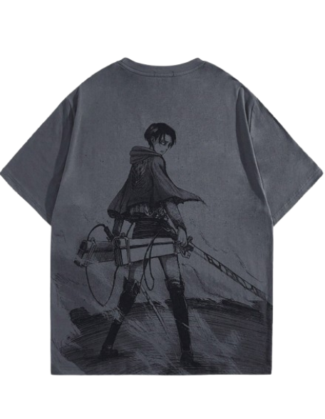 🖤 Polera Oversized “Levi Ackerman”