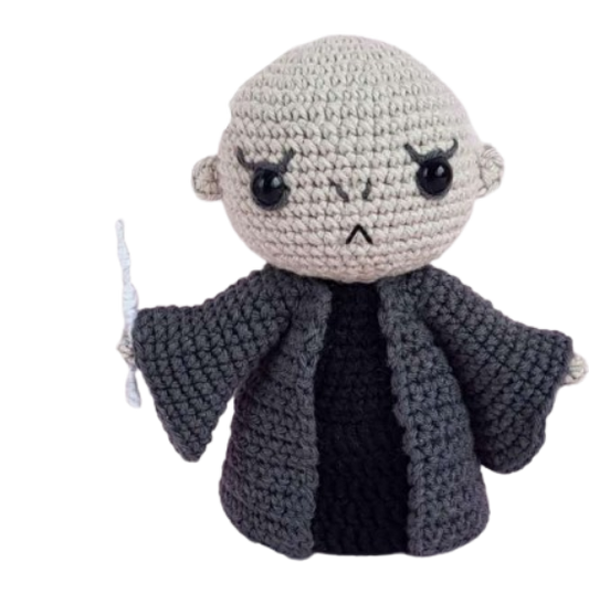 🐍 Lord Voldemort – Amigurumi Hecho a Mano