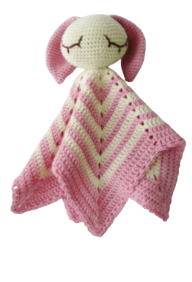 🍼 Conejito Manta de Apego – Amigurumi Hecho a Mano