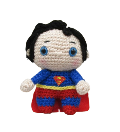 🦸‍♂️ Superman – Amigurumi Hecho a Mano