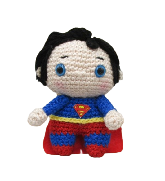 🦸‍♂️ Superman – Amigurumi Hecho a Mano