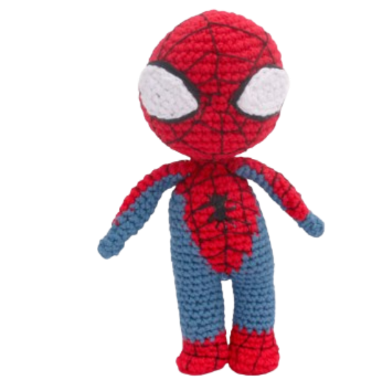 🕷️ Amigurumi Spider-Man – Hecho a Mano