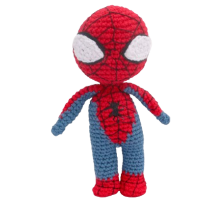 🕷️ Amigurumi Spider-Man – Hecho a Mano