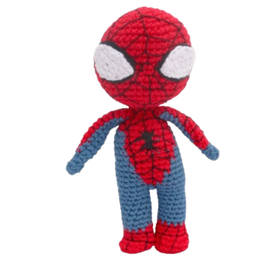 🕷️ Amigurumi Spider-Man – Hecho a Mano
