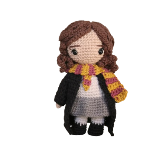 🧙‍♀️ Amigurumi Hermione Granger – Hecho a Mano
