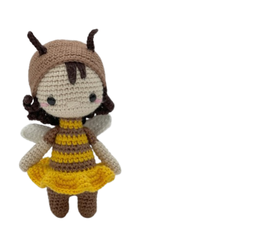 Muñeca Abejita Amigurumi – Hecha a mano 🐝