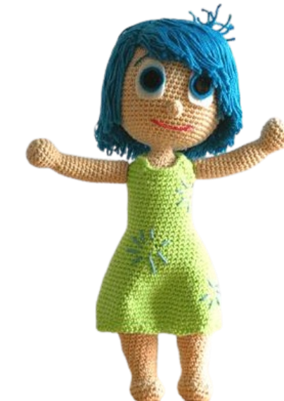 🌟 Alegría – Amigurumi Hecho a Mano