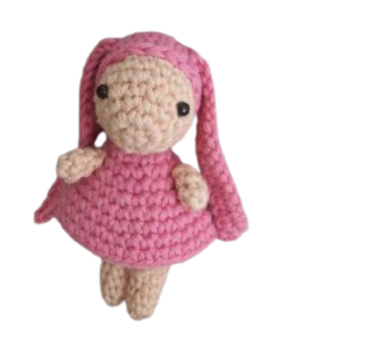 🌸 Atashi (Chobits) – Amigurumi Hecho a Mano