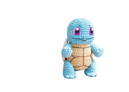 🐢 Squirtle Pokémon – Amigurumi Hecho a Mano