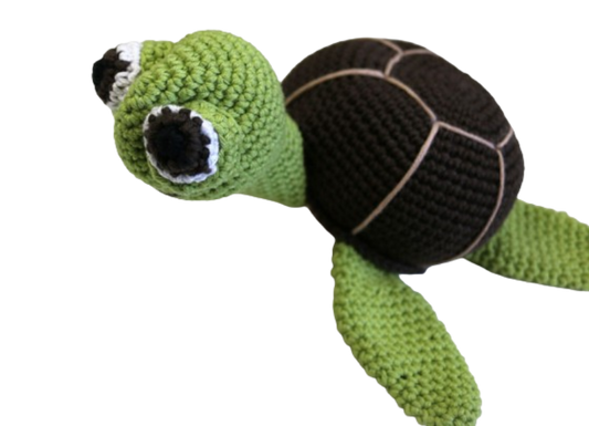 🐢 Amigurumi Tortuga Marina – Hecho a Mano