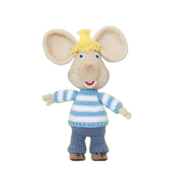 🐭 Topogigio – Amigurumi Hecho a Mano