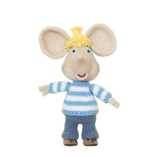 🐭 Topogigio – Amigurumi Hecho a Mano