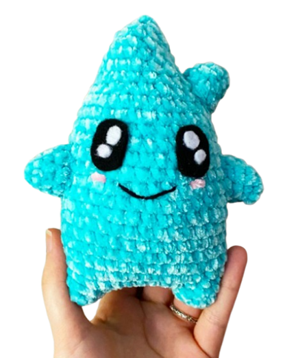 🌟💙 Lumalee + 💛 Luma – Amigurumis Hechos a Mano (Pack)