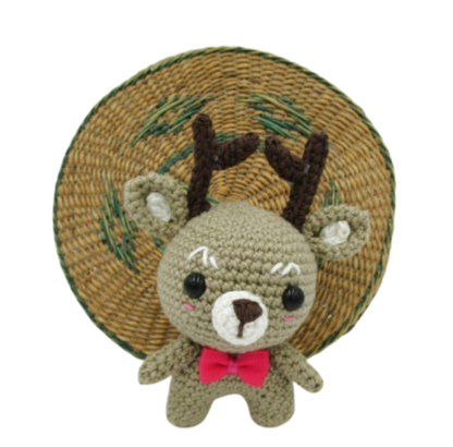 🦌 Amigurumi Ciervo Zoopeque – Hecho a Mano