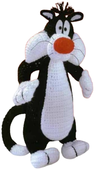 🐱 Silvestre – Amigurumi Hecho a Mano