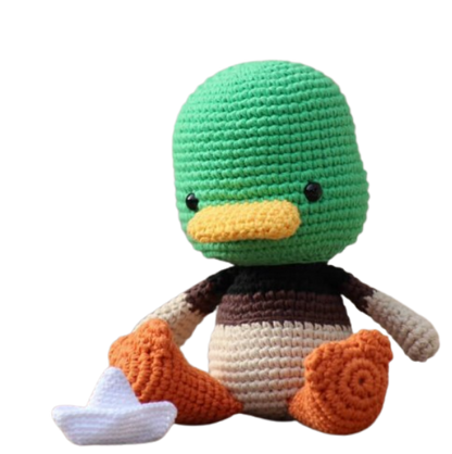 🦆 Patito Emilio – Amigurumi Hecho a Mano