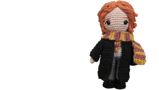 🧙‍♂️ Amigurumi Ron Weasley – Hecho a Mano