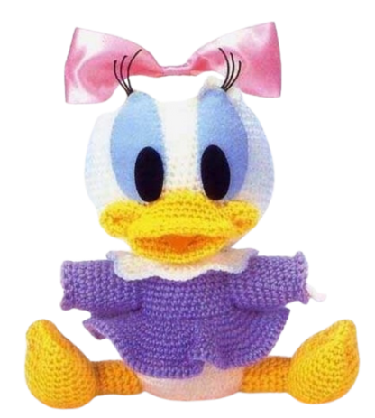 🦆 Daisy – Amigurumi Hecho a Mano