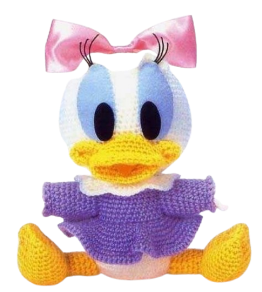 🦆 Daisy – Amigurumi Hecho a Mano